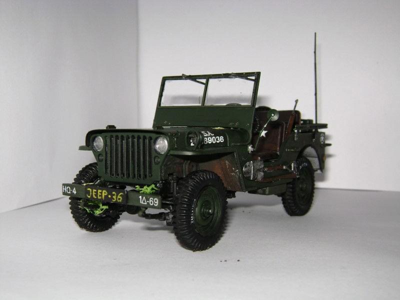 Modelarstwo z pasją • Zobacz wątek Jeep Willys 1944 124