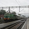 16.08.2008 (Czerwieńsk) EU07-349 odjeżdża z Czerwieńska z pociągiem TLK Zielonogórzanin z Warszawy Wsch - Zielona Góra.