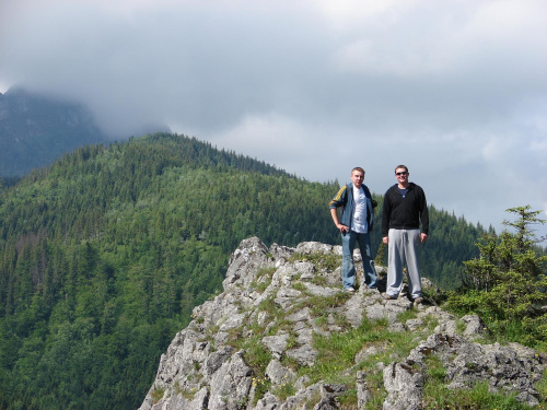 gdzieś na szlaku nosal => rusionowa polana #tatry #NosalRusinowaPolana