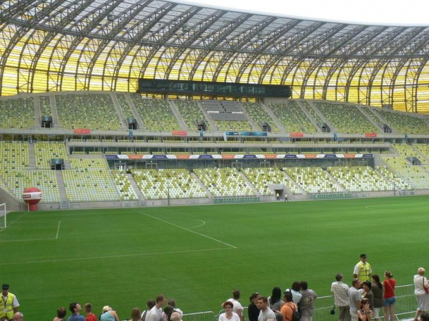 Do "sprawdzania" krzesełek i widoku dostępny był tylko jeden sektor #Stadiony