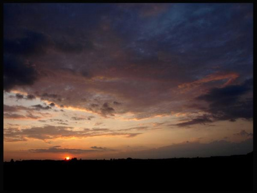 sunset2 #ZachódSłońceNieboChmury