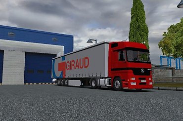 Jazda w VS Wit Trans. Środa. #ets #WitTrans #mercedes #actros #euro #truck #simulator