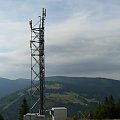 Wieża radiowo telewizyjna na Kotarzu #Góry #Beskidy #BeskidŚląski #Kotarz #wieża