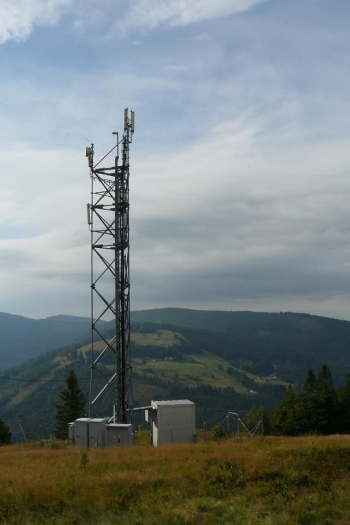 Wieża radiowo telewizyjna na Kotarzu #Góry #Beskidy #BeskidŚląski #Kotarz #wieża