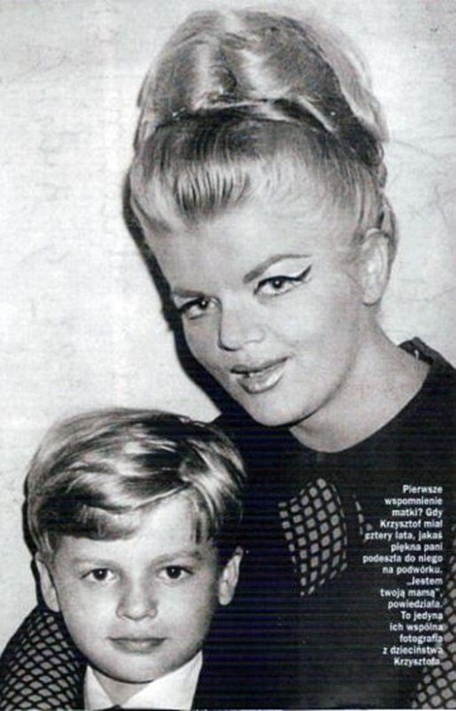 Violetta Villas z synem Krzysztofem_1967 r.