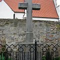 Lutynia krzyż upamiętniający poległych w bitwie pod Lutynią w 1757 r.