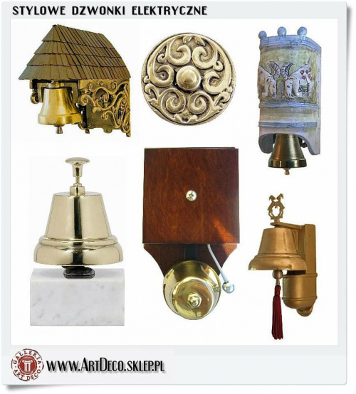Dzwonki domowe elektryczne Hand_made Rękodzieło #dzwonek #DzwonekCeramiczny #DzwonekDomowy #DzwonekElektryczny #DzwonekStylowy #dzwonki #galeria #retro #sklep