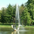 Fontanna "Lilia" w parku im. Wł. Reymonta w Łodzi #Miasto