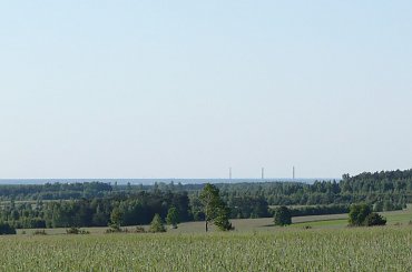 kominy Wistom w Tomaszowie Mazowieckim widziane ze Wzgórz Opoczyńskich-19 km #kominy #TomaszówMazowiecki #WzgórzaOpoczyńskie