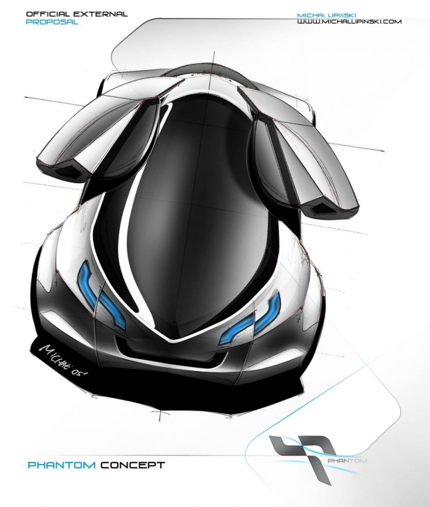 www.michallipinski.com/phantom
http://www.youtube.com/watch?v=uIQ4mSYCGOQ #Phantom #concept #car #design #gaskon #cardesign