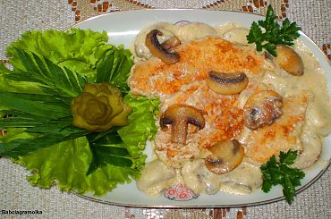 Eskalopki z kurczaka z pieczarkami w sosie śmietanowym
Przepisy do zdjęć zawartych w albumie można odszukać na forum GarKulinar .
Tu jest link
http://garkulinar.jun.pl/index.php
Zapraszam. #eskalopki #kurczak #pieczarki #jedzenie #obiad