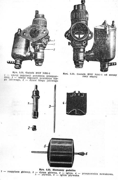 Gaźnik BVF N261-1