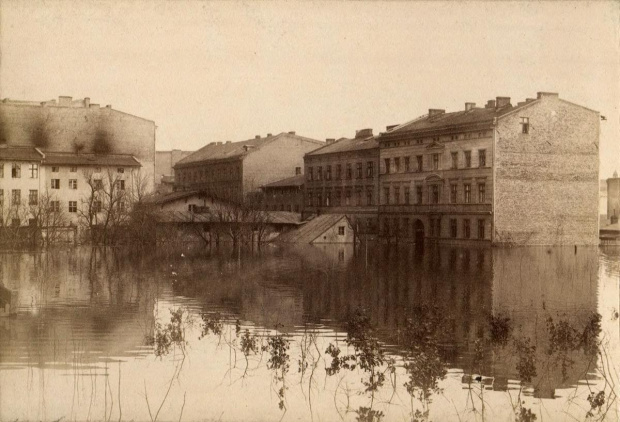 Powódz Poznań 1888 rok
Powódz 1888 - Rybaki