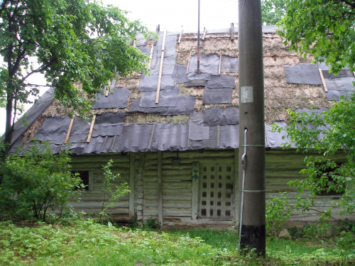 Stara chata w Bieszczadach
