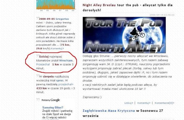 Wyczyn z BikeStats