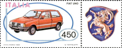 znaczek pocztowy uno