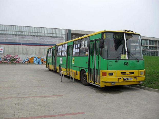 Ikarus 280.26 #236 (PKM Tychy), Tychy, Hala Sportowa.