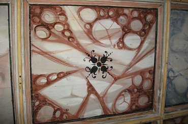 Jeden z kasetonów sufitowych kościoła w Świeciu :) #KościółWŚwieciu #DolnyŚląsk