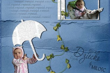 tło-ditab, dodatki gazetowe,bluszcz-bryśka mały napis-jola8000 duży napis-rakusia #scrapek #scrapki #digiscrapki