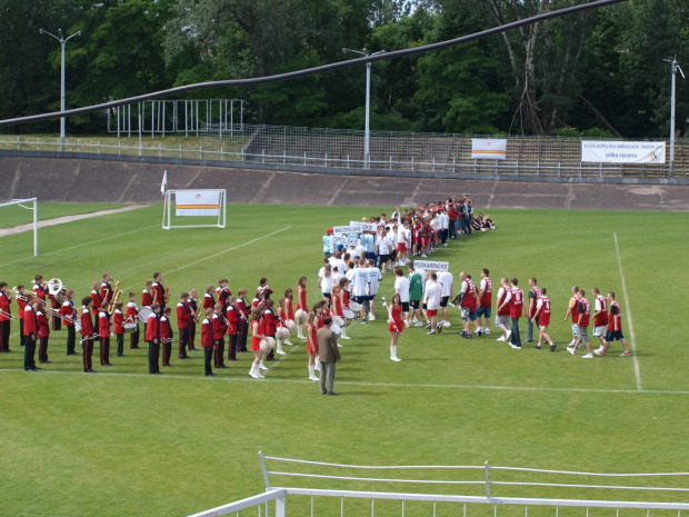 Występ podczas inuguracji V Gimnazjdy Młodzieży Szkolnej. Boisko MOSiR - Radom 15 czerwcz 2009 r.