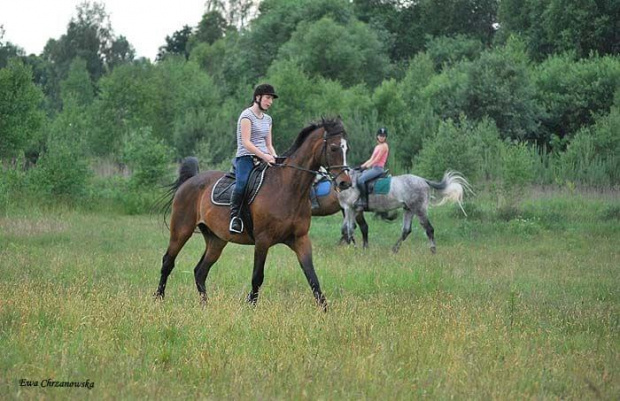 2009.06.18 Trening w Stodolach, Zosia i Ania