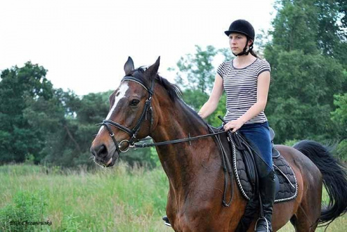 2009.06.18 Trening w Stodolach, Zosia i Ania