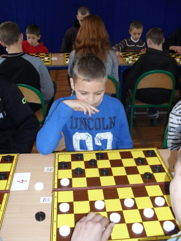 Turniej szkół podstawowych i gimnazjalnych z Torunia i okolic. Warcabowe Grand Prix 2012 - finał, ZS nr 2 Grębicin 17.04.2012r.