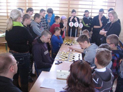 Turniej szkół podstawowych i gimnazjalnych z Torunia i okolic. Warcabowe Grand Prix 2012 - finał, ZS nr 2 Grębicin 17.04.2012r.