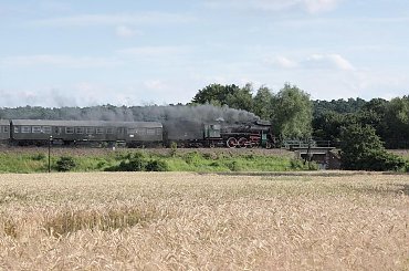 parowóz OL 49, trasa Poznań - Wolsztyn, Szreniawa, 12.07.2009 #Dampfeisenbahn #Dampflok #Eisenbahn #kolej #kolejnictwo #lokomotywa #lokomotywy #OL49 #OL49PKP #parowozy #parowóz #pociąg #PojazdySzynowe #Szreniawa #Train #Zug