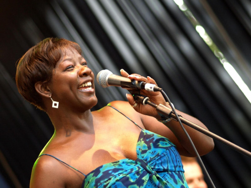 Wanda Johnson podczas Suwałki Blues Festival #SuwałkiBluesFestiwal #Suwałki #koncert #muzyka #WandaJohnson