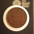 one penny 1925new #reverse