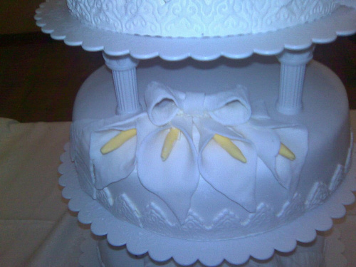 Tort - kwiaty z tortu #tort