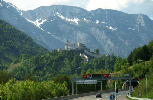 zameczek w Alpach Austriackich