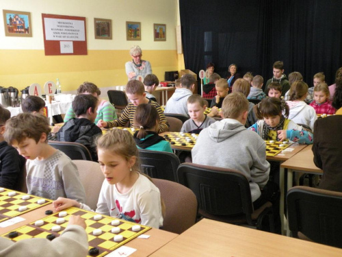 Mistrzostwa Województwa Kujawsko-Pomorskiego Szkół Podstawowych w Warcaby Klasyczne 2013 - SP nr 3 Toruń, dn. 01.03.2013r.