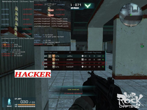 WarRock Cheater Hack