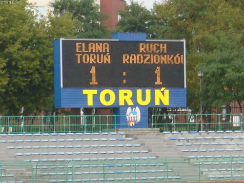 Elana - Ruch Radzionków 1 - 3 13.09.2009