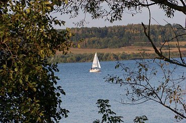 Hej żeglujże!! #Wisła #rzeka #żagiel #DąbPolski #jesień