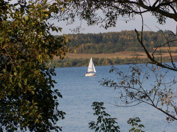 Hej żeglujże!! #Wisła #rzeka #żagiel #DąbPolski #jesień