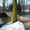 Pszczyna - park - mostek prowadzący na Herbaciarnię #Pszczyna #most #park