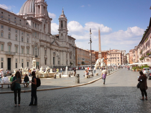 Piazza Navona #Rzym #Włochy #Piazza