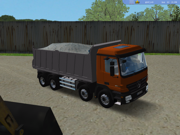 Relacja z trasy MB Actros 4144 8x8