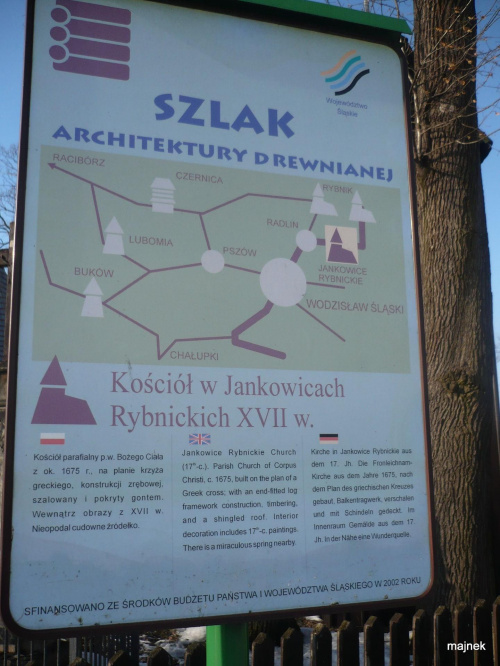 Jankowice Rybnickie #Śląsk #kościoły #drewniane #JankowiceRybnickie