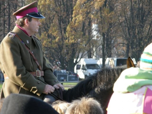 Warszawa w Swięto Niepodległości.