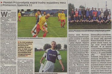 #RomanRzepa #DzieńWolsztyński #Prasa #Artykuły #GazetaLokalna #GminaZbąszyń #PłomieńPrzyprostynia #BartoszRemplewicz #SzymonSzulc #PiotrSkotarczyk #PromieńOpalenica #Remes