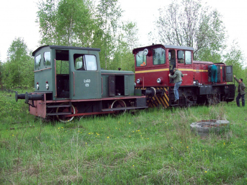 Odpalanie lokomotywki Ls60-09 "Na Popych" prowadzi LDH18-001 #TOZK #Pyskowice #Ls60 #LDH18 #Kolej #Lokomotywa #Lska #Spalinowóz #Skansen