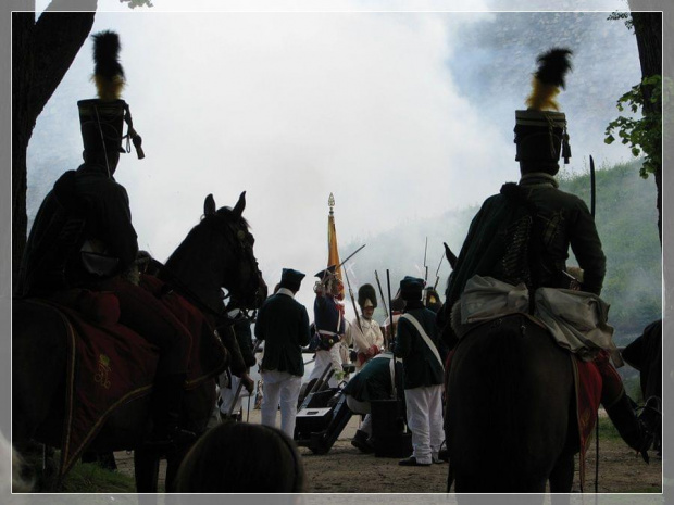 19 czerwca 2010 r. pod Twierdzą Srebrna Góra -inscenizacja historyczna. 200 żołnierzy z epoki napoleońskiej odtwarza bitwę z roku 1807.