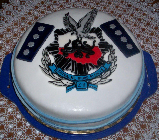 CBŚ :) #tort #CBŚ #policja #cake