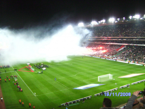 Wyjazd ekipy z Corku na mecz Irlandia-Polska do Dublina w dn19.11.2008