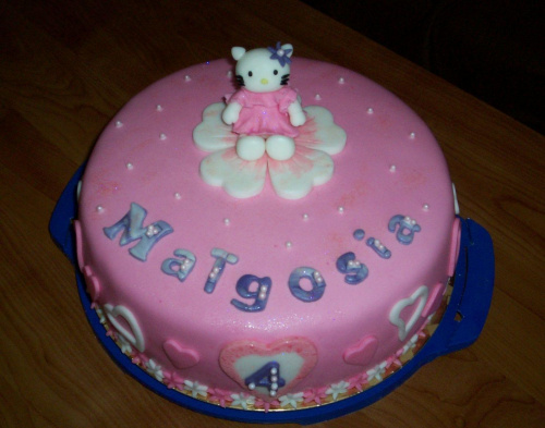 Tort Hello Kitty #TortUrodzinowy #HelloKitty #CakeBirthday #HelloKittyCake