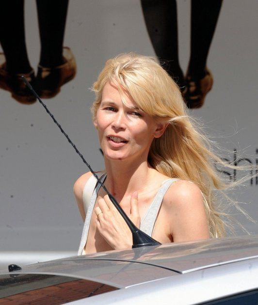 Modelka Claudia Schiffer " ... i bez retuszu. / fot. East News